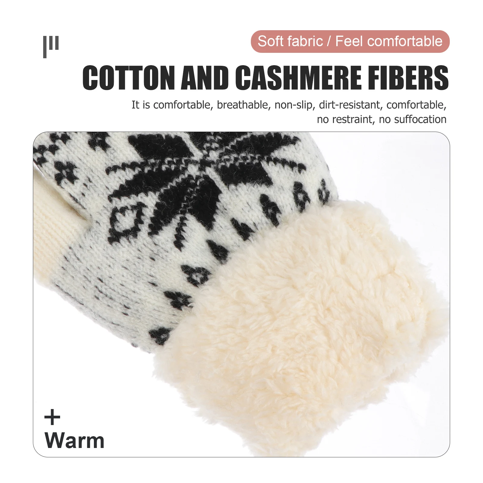 

1Pair Warm Touchscreen Gloves Thickened Cotton Cashmere Non Slip Outdoor Winter Gloves for Cycling Hiking Driving