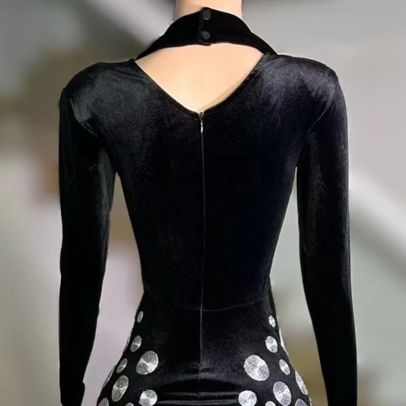 นักร้องเวทีเซ็กซี่กํามะหยี่ชุดมินิวันเกิดชุดราตรี Vestidos De Noche Elegantes Vestidos De Fiesta GradParty Dresses