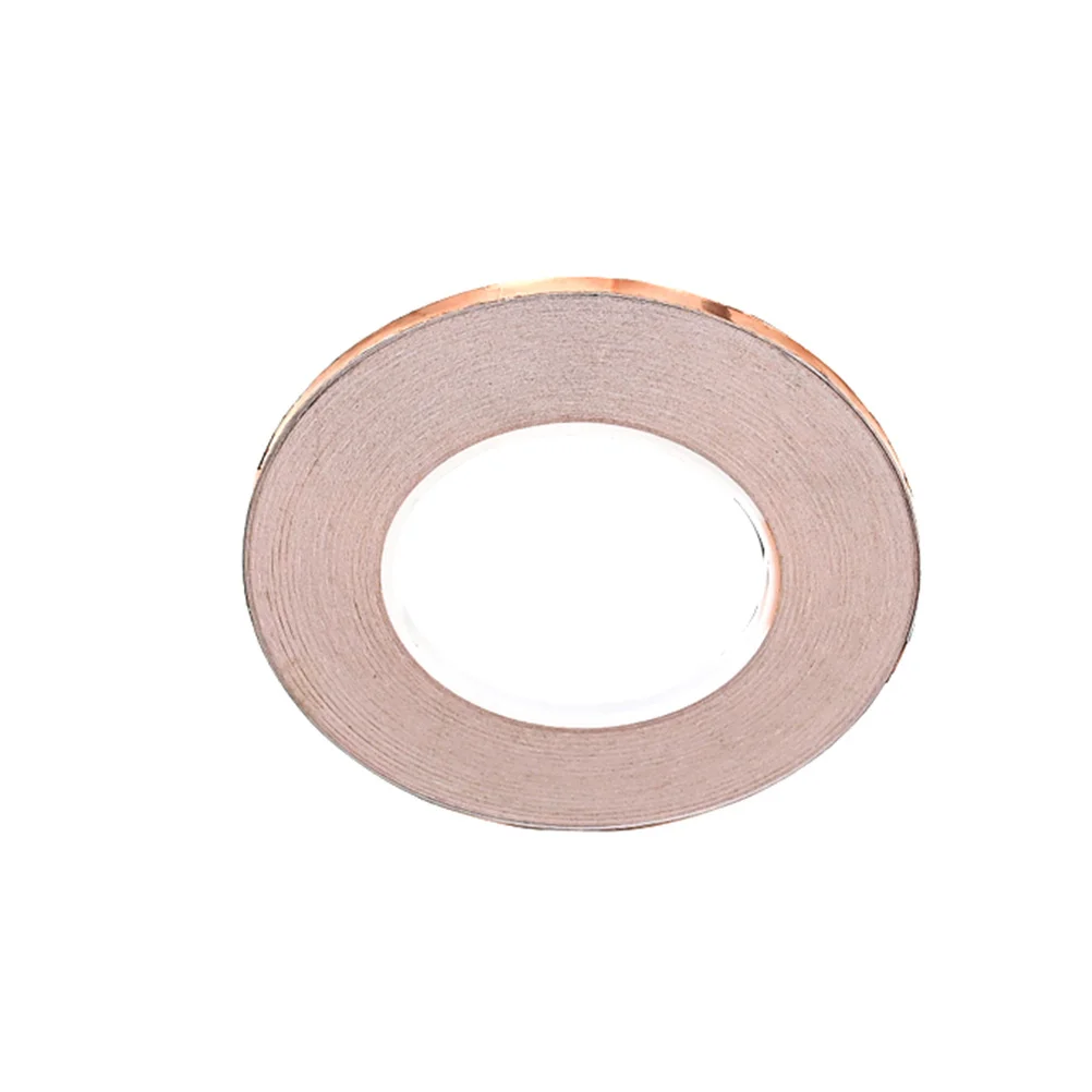 

1 Roll Conductive Copper Foil Tape Pickup Accessories Shielding Tape Single-Sided Adhesive Emi Shielding for Guitar Bass
