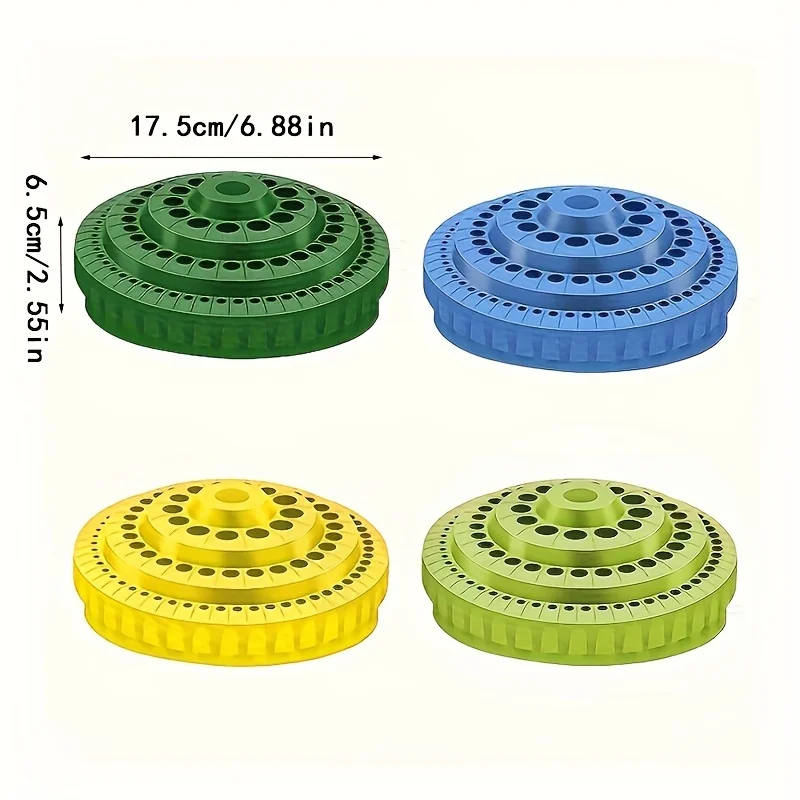 Rotatable Parts Box, Storage Accessories Tool Rack Box 1pc Hardened Drill Bit Storage Box, Tap Milling Cutter Grinding Head,