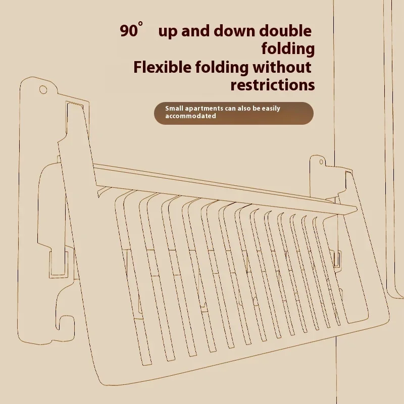 Picture 5: Bath towel rack, bathroom shelf, integrated hanging accessory, toilet storage rack, space aluminum towel rack