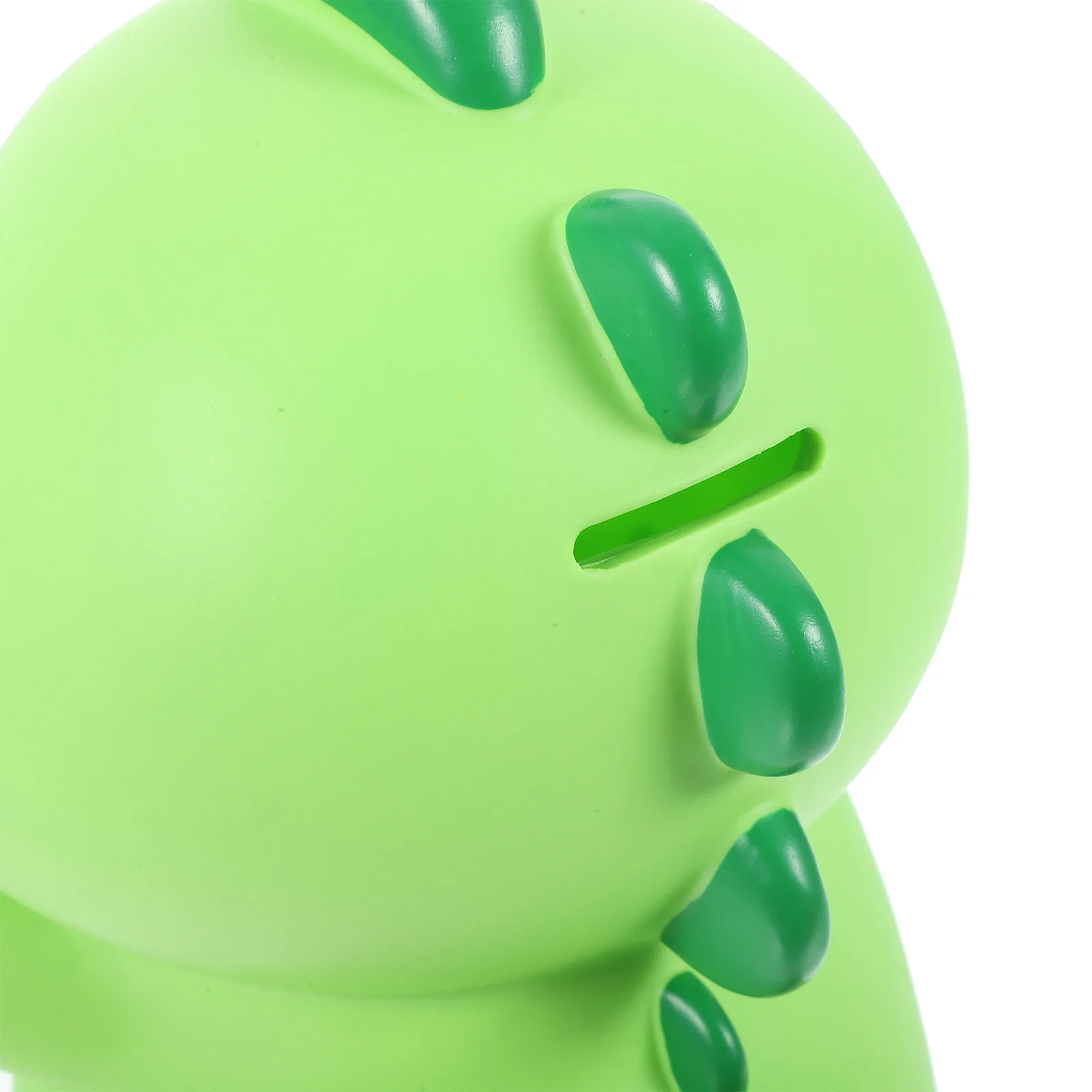

1pc Cute Dinosaur Vinyl Money Saving Pot Decorative Coin For Desktop Storage Jar Household Saving Gift Dinosaur-Shaped Coin