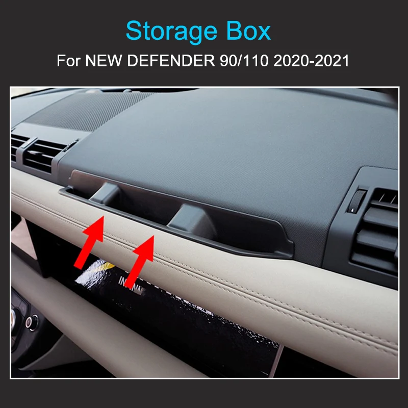 Front Handle Storage Box for Land Rover Defender 90 110 2020-2023 Car Interior Accessories Parts Storage Box for Defender 90/110