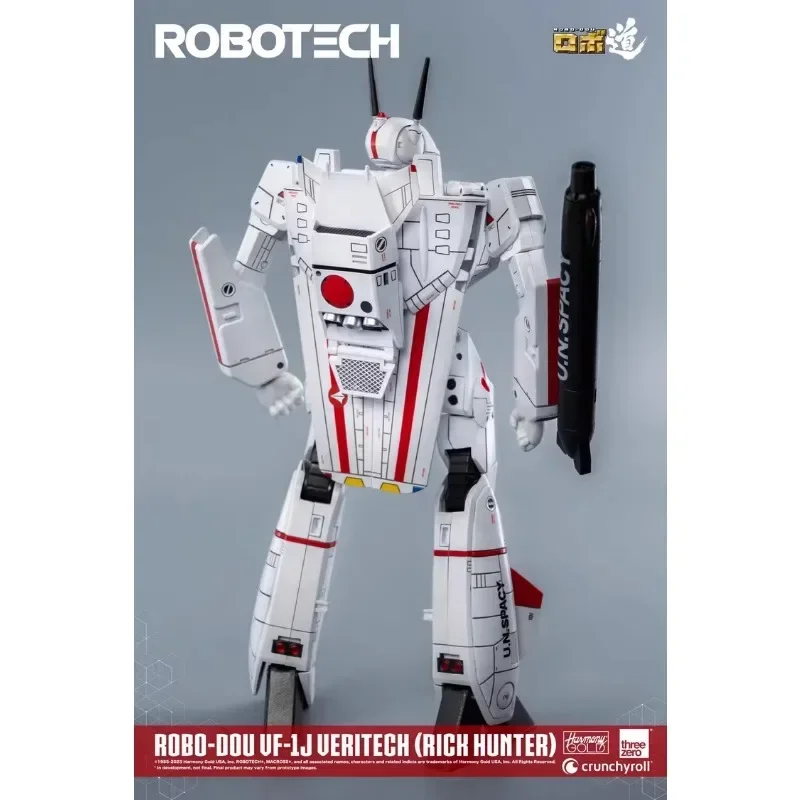 Threezero Ruimtefort Robotech Robo-Dou VF-1j Veritch (Rijke Jager) Vechter 3a Speelgoed Mecha