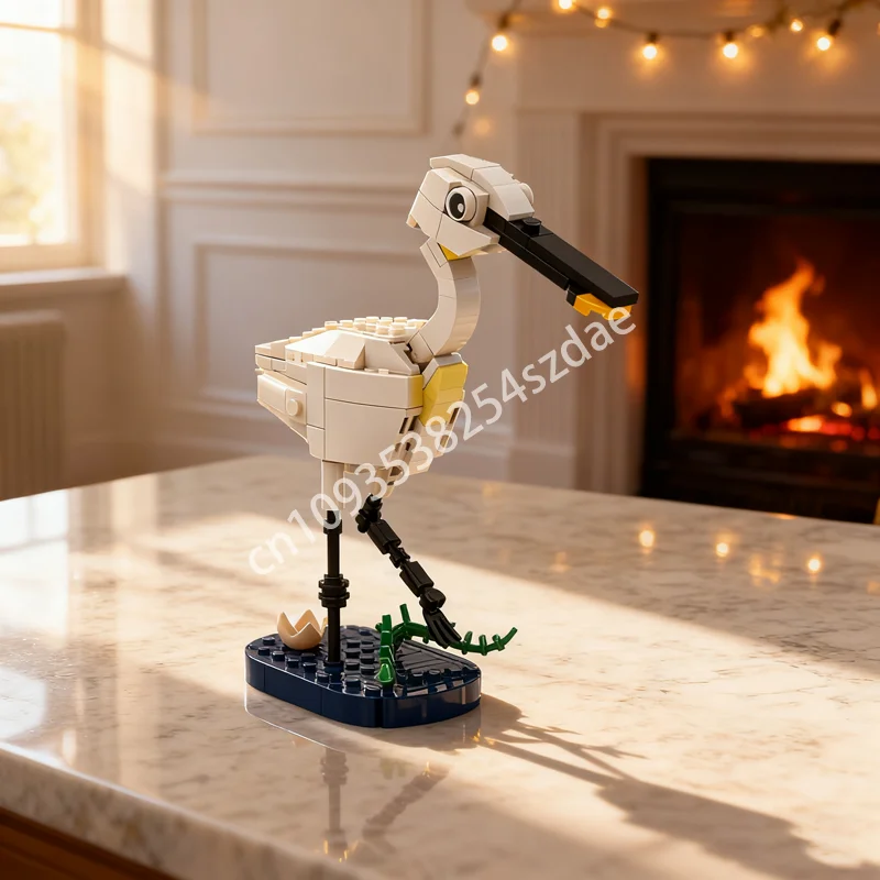 

147 шт. MOC Spoonbill Creatored модель строительные блоки архитектура DIY игрушка креативные рождественские подарки идея кирпич детский день рождения