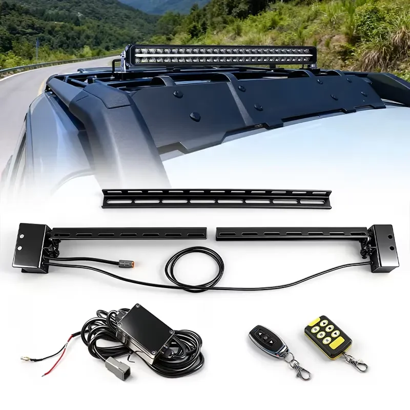 Universal Adjustable Car Roof Flip Stand Holder for Trucks SUVs Mobile Phone Mount Dashboard Windshield Secure Grip Device