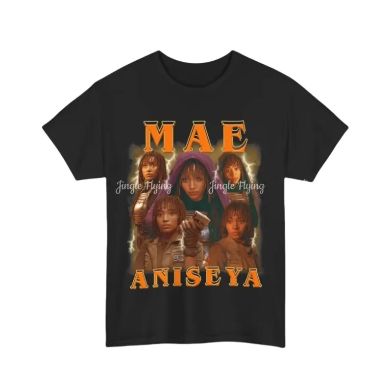 Футболка унисекс с ретро-графикой Amandla Stenberg As Mae Aniseya Osha Aniseya