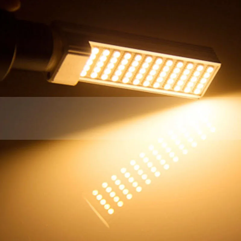1pc E27 G24 LED Corn Bulb 5W 7W 9W 11W 13W 15w SMD 5050 Spotlight AC85-265V Horizontal Plug Light 3000k 4000k 6000k Table