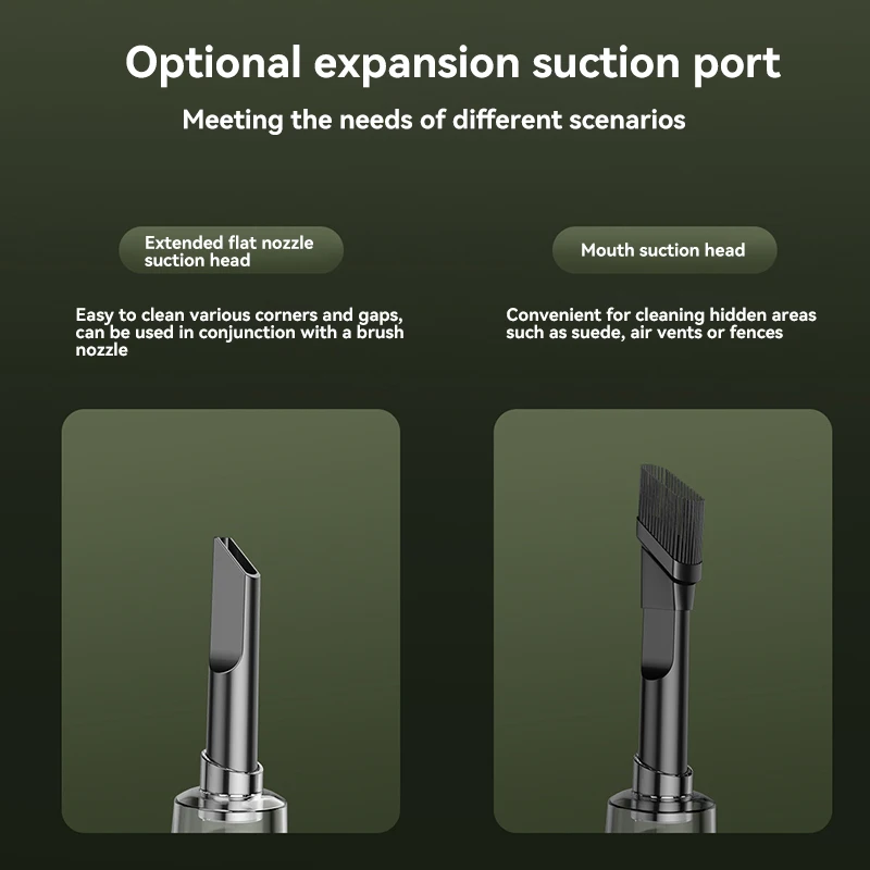 ξAO 9800000 PA Wireless Automobil Handstaubsauger Nass Trocken Dual-Use High Power Elektrogerät Reiniger Auto nach Hause