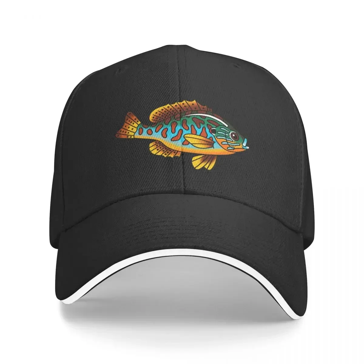 Pumpkinseed Sunfish Baseball Cap, Custom Cap para homens e mulheres