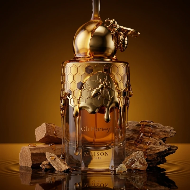 

100ml Sweet Fruity Perfume Blackcurrant Apple Honey Vanilla Sandalwood Long Lasting OH HONEY! EAU DE PARFUM Women Bold Fragrance