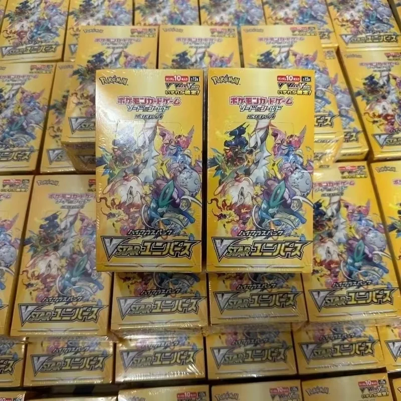 Japanese PKM TCG S12a VSTAR Universe Booster Trading Card Game Box Extra Hard Strong Protection Collectible V/VMAX/VSTAR Gift