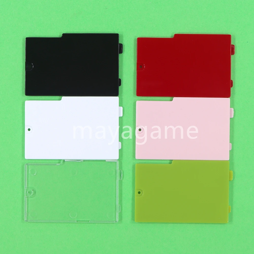 NDSL 후면 배터리 뚜껑 도어 쉘 교체 용 나사가있는 Nintend DS Lite 배터리 커버 용 1pc