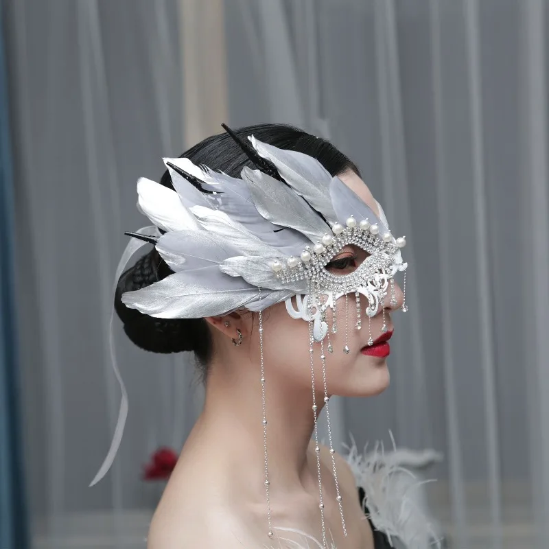 Mask Phoenix Bridal Mask Gorgeous Vintage Half Face Ball Celebrity Mask Private Party Photo Studio Accessories