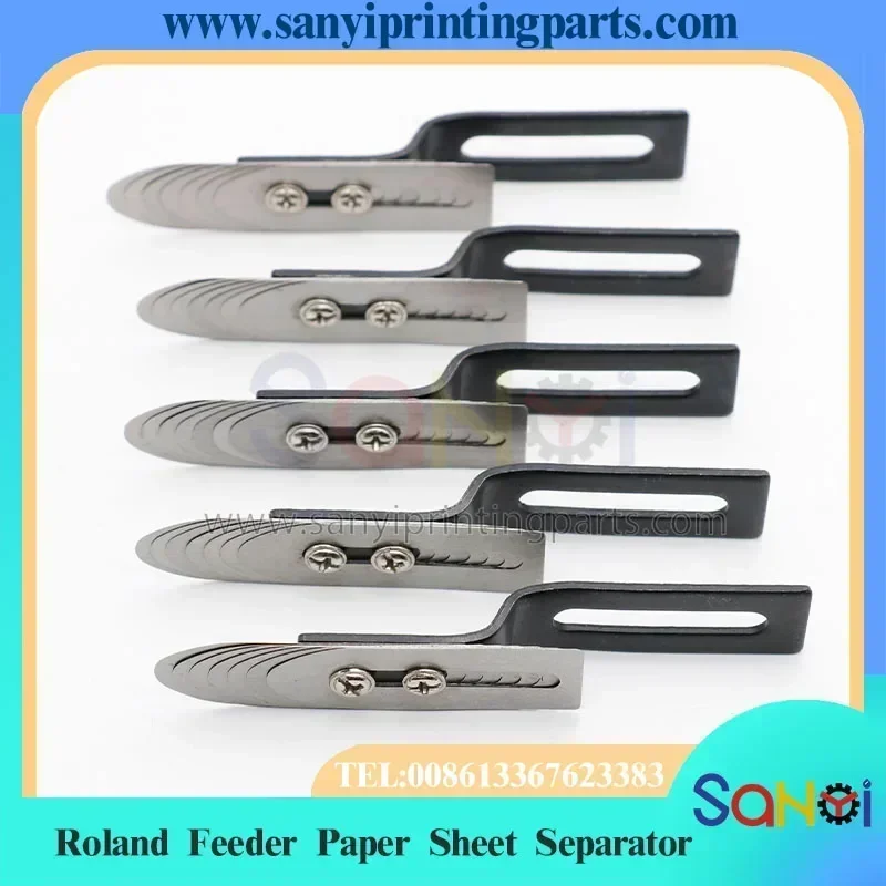 Séparateur de feuilles de papier d'alimentation Roland, 90x15mm, meilleure qualité, pour pièces de Machine d'impression