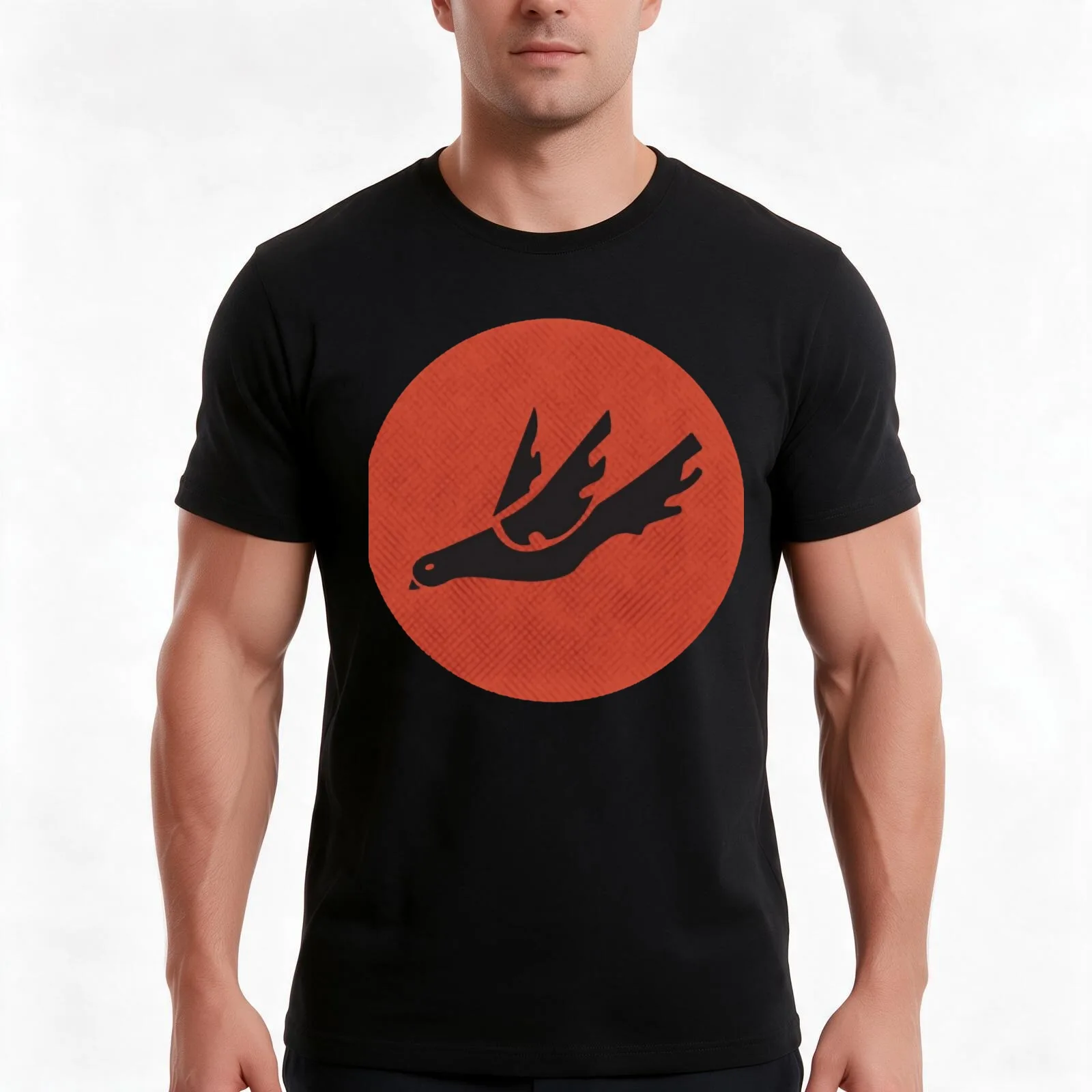 Thursday Band Dove T-Shirt, Summer Casual Cotton Tee, Oversized Streetwear Tops, Vintage Graphic Print, Loose Fit Short Sleeve