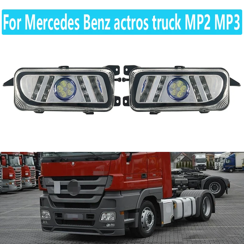 For Mercedes Benz Actros MP2 MP3 LED Truck Fog Lamp Assembly Car Fog Lamp Replacement Parts 9438200156 9438200056