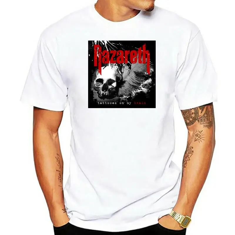 Nazareth Tattoed On My Brain Album Cover T-Shirt BW Size XS-3XL