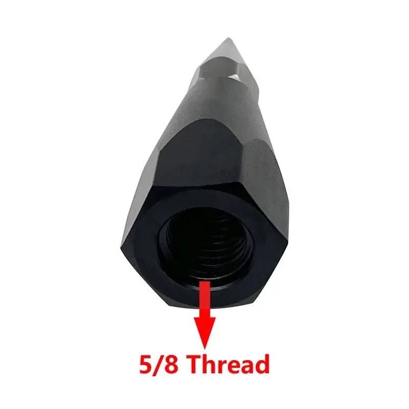Brand New survey Prism Pole tip replaceable sharp Point Tips 5/8 Internal thread  Surveying Rod Instruments Tools Parts