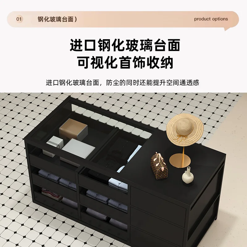 

Clothing store Nakajima Taiwan women's clothing flowing water display cabinet Small store display table Paint display cabinet