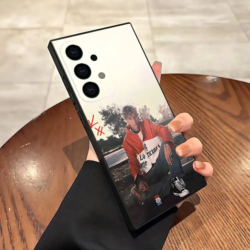 M-MGK LOST AMERICANA Funda de teléfono para Samsung S24 S22 S25 Ultra S9 S20 FE S23 Plus S10 S21 Funda a prueba de golpes