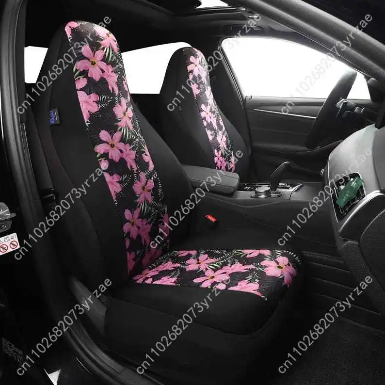 

Pink Lily Car Seat Covers Universal Environmentally Friendly Interior Decorations Comfortable Breathable Car Seat Covers