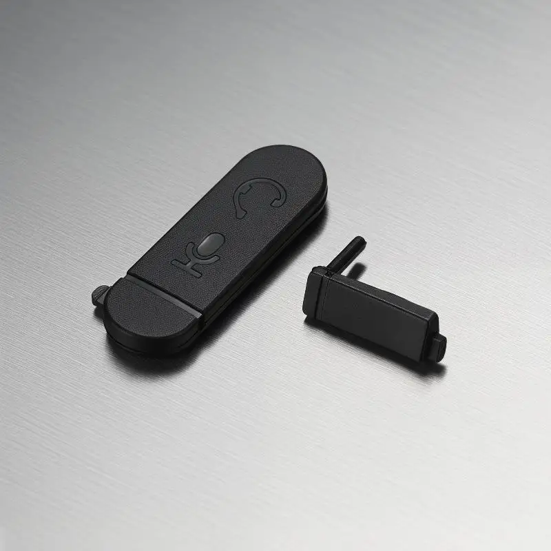 Portable Headset Side Cover Dust Proof with Programming Connector Designed for XIR P3688 DEP450 Enhanced Radio Durability Use