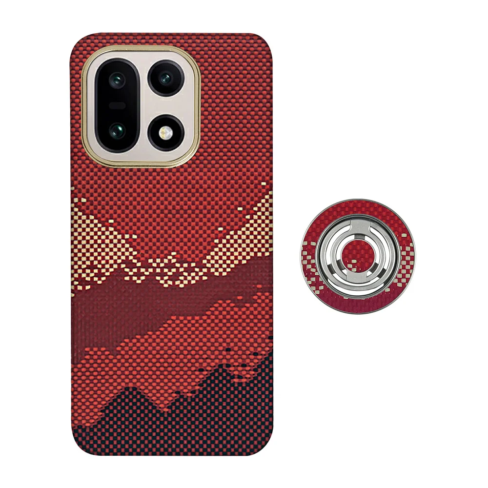 Voor OnePlus 15-telefoonhoesje Kevlar aramidevezel harde schaal koolstofvezel ultradunne lichtgewicht magnetische zakelijke beschermhoes
