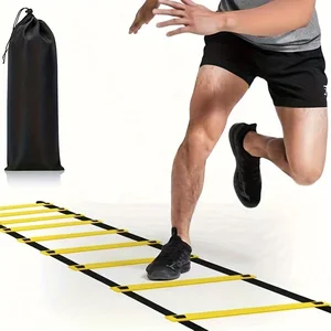 Agility Training Leiter, 1 Gruppe, abnehmbar, Geschwindigkeit, für Fußball, tragbare, Sportgeräte mit verbesserter Geschwindigkeit und Koordination 6 Hauptverkäufe Agility Kit - №6