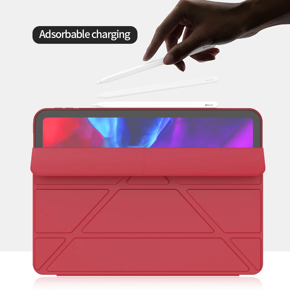 For iPad Pro M1 11 12 9 2022 2021 2020 Case Smart Stand Back Fundas For iPad 11 12.9 Inch Cases A2378 A2377 A2229 A2228
