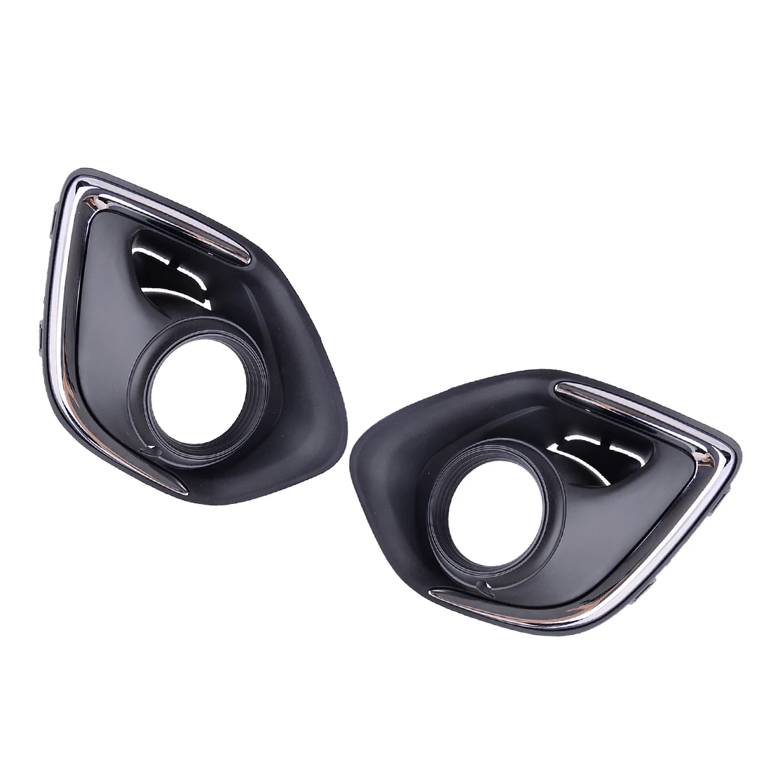

8321A517 8321A516 1 Pair Front Fog Light Bezel Cover Trim Fit for Mitsubishi Outlander Sport RVR Plastic