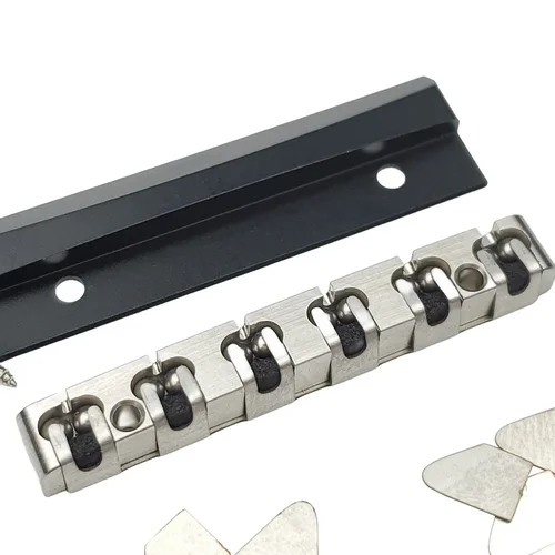 Imagen 2 del producto 【Hecho en Japón】 Tuerca de rodillo original de acero inoxidable para guitarra eléctrica