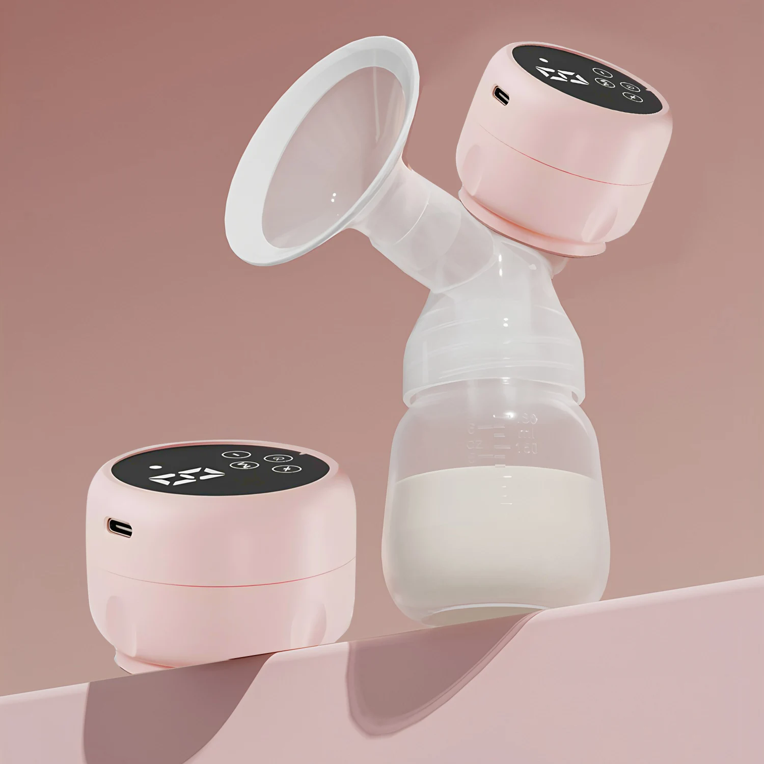 Electric Postpartum Breast Pump Painless High Suction Milking Machine for Pregnant and Postpartum Women Portable Baby Accessorie