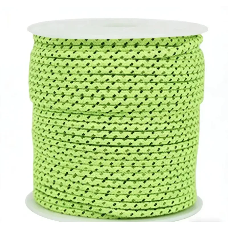 50M Reflektierendes 2,5mm Paracord Langlebige Fallschirmschnur für Outdoor-Camping und Überleben - Regenschirm-Zelt-Schnur, Wäscheleine