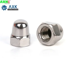 DIN1587 M3 M4 M5 M6 M8 304 Stainless Steel Nuts Decorative Head Bolted Cover Semicircle Acorn Nut SUS304 3MM nut cap