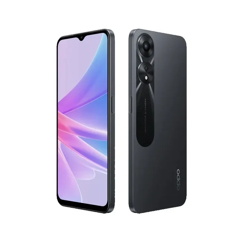 هاتف OPPO A78 المحمول بطارية 5000 مللي أمبير في الساعة طويلة الأمد 33 وات شحن سريع 50 ميجابكسل كاميرا رئيسية 90 هرتز HD + عرض بصمة الإصبع وفتح الوجه