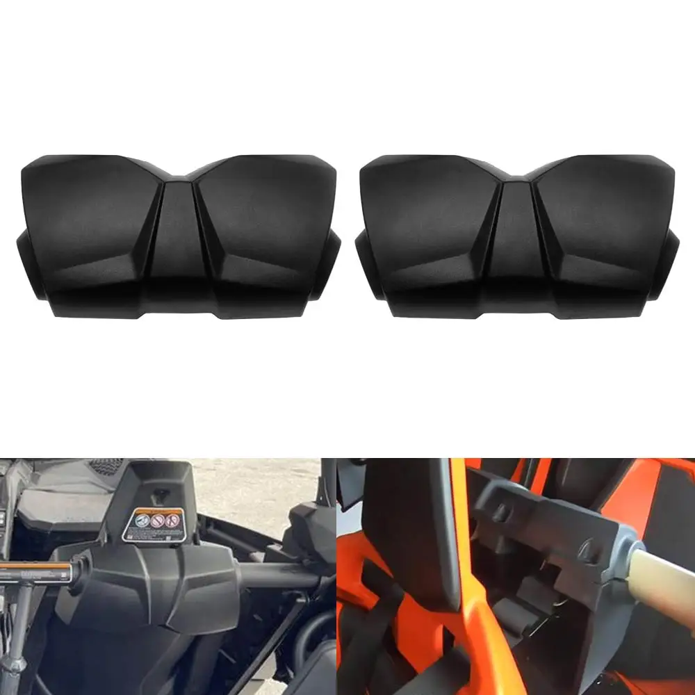 1 Pair UTV Seat Belt Protector Pads Driver Belt Retractor Protector #707900653 For Can-Am Maverick X3 MAX 2017-2026 Accessories
