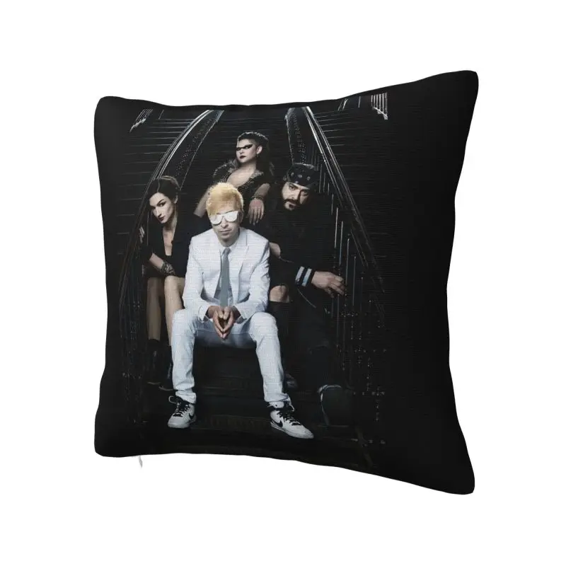 Custom Nordic Style Msi Mindless Hip Hop Punk Rock Self Indulgence Cushion Covers 45x45cm Velvet Electro Throw Pillow Case