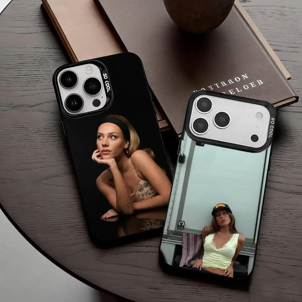 

E-Ester Exposito Phone Case For iPhone17,16,15,14,13,12,11 Plus,Pro Max Candy Silver Plated Inside Cover