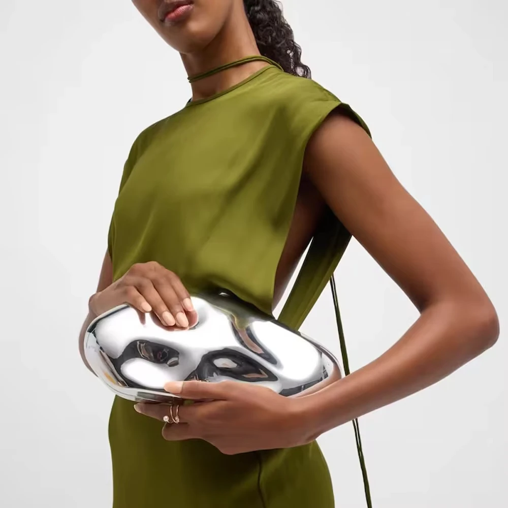 

Женская акриловая сумка-ракушка, милый вечерний клатч для свадебной вечеринки, маленькие золотые кошельки, дизайнерские летние пляжные сумки лимонного цвета