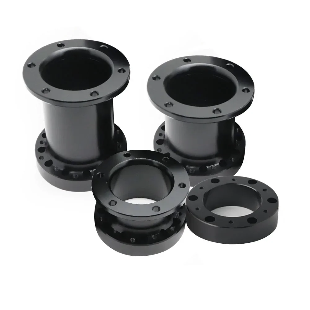 Universal Steering Wheel Hub Spacer 13/51/76/101/128 mm Steering Wheel Hub Boss Kit Adapter Spacer Black