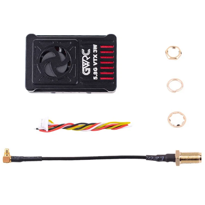 

Sensitive 5.8G 3W VTX Video Transmitter 48CH 25Mw/1000Mw/2000Mw/3000Mw For Long Range FPV Racing Drone