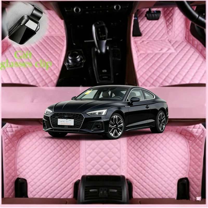 

Custom For Audi S5 B8 B9 B10 Coupe 2009-2024 Car Floor Mats Waterproof Car Accessories Carpets Covers Left /Right Hand Drive