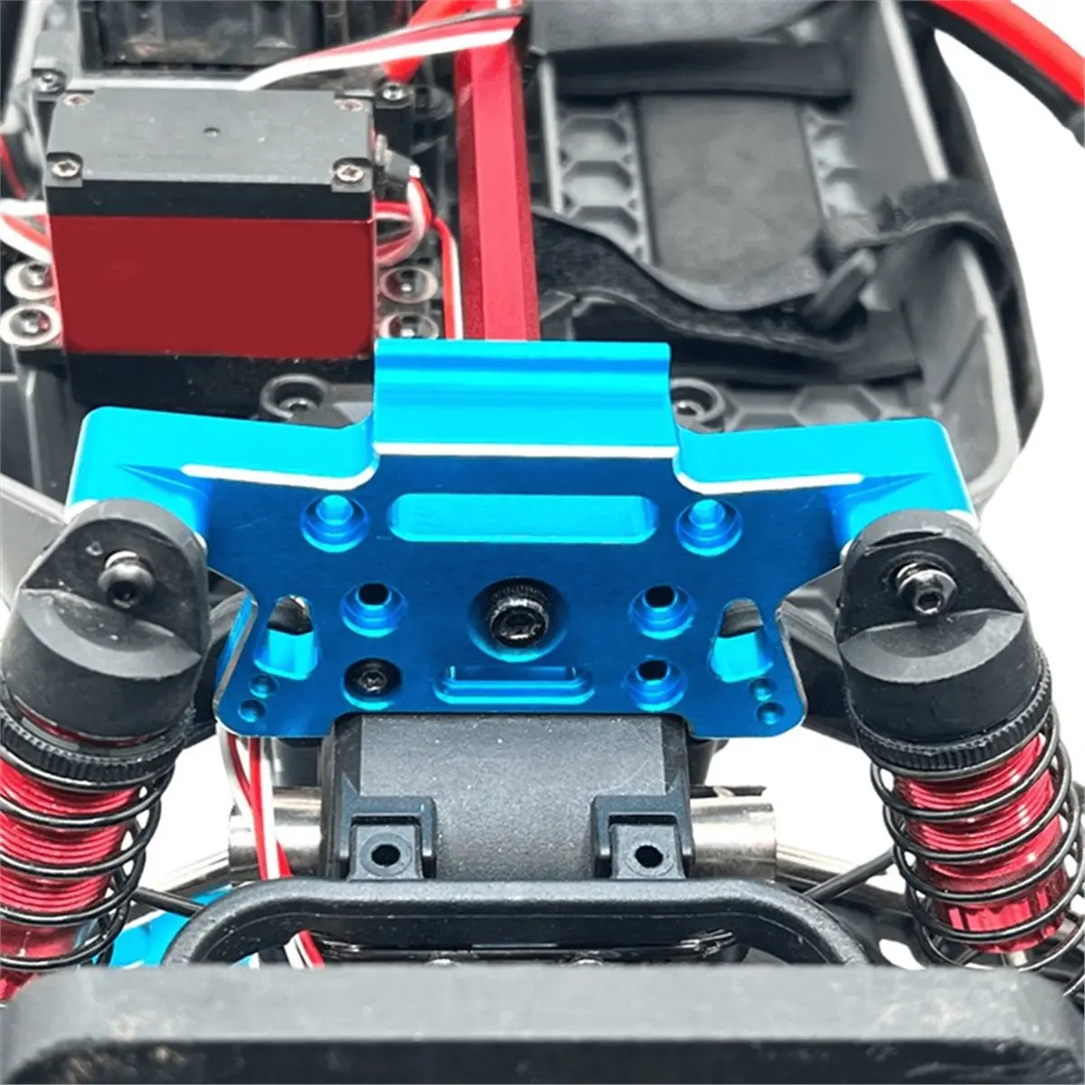 

[A17I TOY] RC Car Upgrade Front and Rear Brackets Kit for 1/10 10208 V2 RC Car Accessories