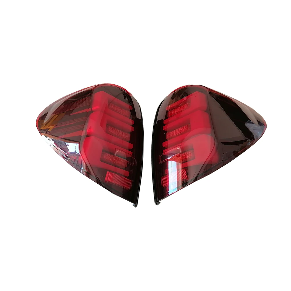 2Pcs Vehicle Exterior LED Rear Tail Light Rear Brake Fog Lamp Turn Signal Light For Mitsubishi L200 Triton 2005-2012 2013 2014