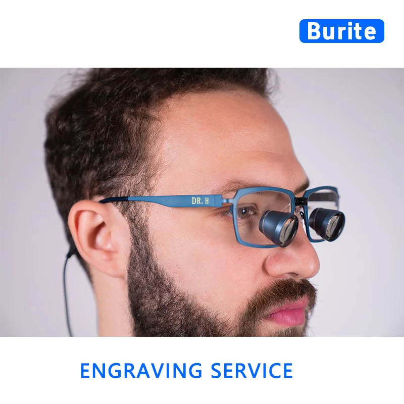 Burite Metal frame engraving name exclusive engraving brand customization service