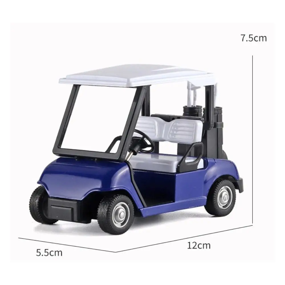 1:20 Schaal Golfkar Model Pull-Back Simulatie Miniatuur Golfkar Home Decor Educatief Golfkar Voertuigen Speelgoed Kinderen Speelgoed