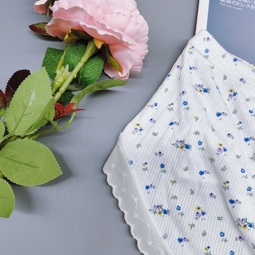 رجل ملخصات زهرة صغيرة الدانتيل ملخصات الحلو سيسي لينة مريحة سراويل مرنة رجل الملابس الداخلية صناعة يدوية