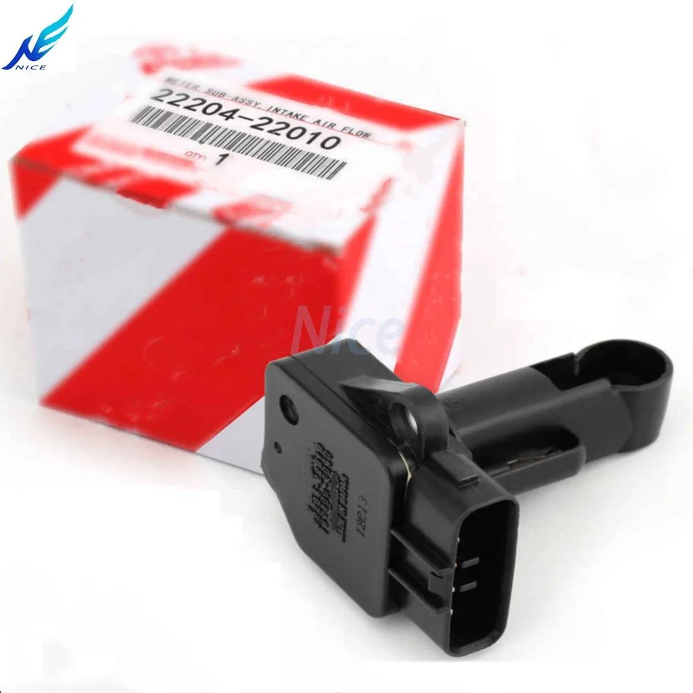 

2 Pieces DENS-O Mass Air Flow Meter Sensor For 1999-2018 Toyotaa Lexuss, 22204-22010