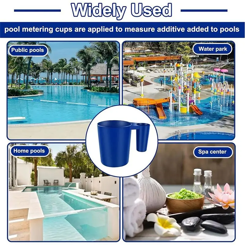 Superior-Swimming Pool Maintenance Tools 2 Pack Filter Scoop Pool Scoops Measuring Cup Multipurpose Measure Scoop